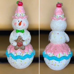 Snowman ⛄️ Decor ❄️ NWT